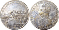 Württemberg versilberte Messingmedaille Friedrich I - Auf die Schlacht von Brienne -