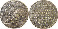 German States - PFALZ - Kurlinie zu Neuburg Gussmedaille auf seinen Regierungsantritt und das Große Heidelberger Faß -