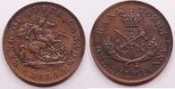 Canada half penny bank token -