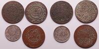 Jemen & Saoudi Arabian (lot) 1/4 Riyal - 1/40 Riyal -