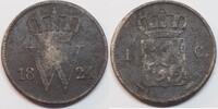 Nederland - Utrecht 1 cent 1824 Willem I TB+/TTB-