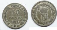 Italian States - Kingdom of Napoleon 10 centesimi 1810 (M) Napoleon I ss 35,00 EUR  Excl. 4,50 EUR Verzending