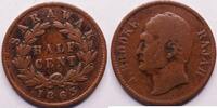 Sarawak 1/2 cent James Brooke Rajah (1841-1868) -