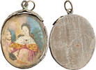 Europe Miniaturen painting necklace 18th-19th century  339,95 EUR  Excl. 11,65 EUR Verzending