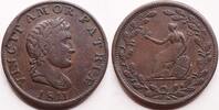 Great Britain, Walshampton Essex  1/2 penny 1811 ss+