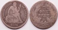 United States, San Fransisco dime Seated liberty -