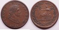 Great Britain, Walthamstow, Essex, London 1/2 penny 1811 British Copper Company SUP-