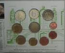 Luxemburg 7,88€ 2009 Original Kursmünzensatz Baustil-Periode des Barocks CH UNC