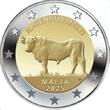 Malta € 50 2025 Gedenkmünzen - Ochse - ROLLE CH UNC