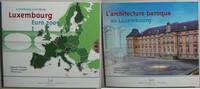 Luxemburg 7,88€ 2009 Original Kursmünzensatz Baustil-Periode des Barocks CH UNC
