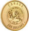 Kanada 200$ 2022 1 oz Gold Coin 50th Anniversary of the Summit Series Proof
