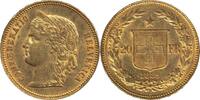 Schweiz 20 Franken Gold Coin Helvetia -