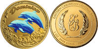 Dominica 10$ 1 oz Gold Coin EC8 - Dolphin -