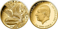 Niue 100$ 1 oz Gold Coin Lunar Series III. - Year of the Snake -