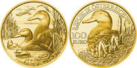 &Ouml;sterreich 100&euro; 2018 Gold Coin Wildlife - The Mallard PP 3200,00 EUR  Excl. 40,00 EUR Verzending