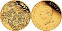 Australien 100$ 1 oz Gold Coin Chinese Myths and Legends - Four Guardians -