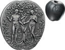 Kamerun 5000 Francs 5 oz Silver Coin Garden of Eden -