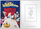 Niue 10$ 5 oz Silver Coin Disney - Movie Posters - Alice in Wonderland -