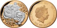 Niue 10$ 5 oz Silver Coin Apex Predators - Cougar & Bear -
