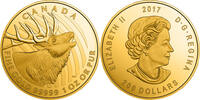Kanada 200$ 1 oz Gold Coin Call of the Wild - Elk -