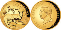 Australien 200$ 2 oz Gold Coin Kangaroo - High Relief -