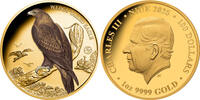 Niue 100$ 2025 1 oz Gold Coin Birds of Australia - Wedge-Tailed Eagle PP 4900,00 EUR  Excl. 10,00 EUR Verzending