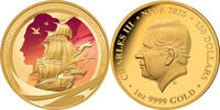 Niue 100$ 2025 1 oz Gold Coin Captain Cook - Second Voyage PP 4900,00 EUR  Excl. 10,00 EUR Verzending