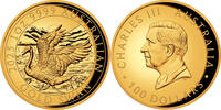 Australien 100$ 2025 1 oz Gold Coin Swan - High Relief PP 4000,00 EUR  Excl. 10,00 EUR Verzending