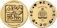 Niue 250$ 1 oz Gold Coin Ms.PAC-MAN – 40th Anniversary -