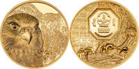 Mongolei 25000 Togrog 1 oz Gold Coin Mongolian Falcon -