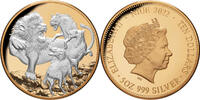 Niue 10$ 5 oz Silver Coin Apex Predators - Lion & Hyena -