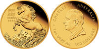 Australien 100$ 1 oz Gold Coin Lunar Series III. - Year of the Horse -