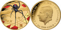Niue 100$ 2026 1 oz Gold Coin Deadly & Dangerous - Red-Back Spider PP 6300,00 EUR  Excl. 40,00 EUR Verzending