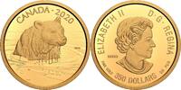 Kanada 350$ 35 g Gold Coin Wildlife Portraits - Canadian Grizzly Bear -