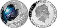 Niue 1$ 1 oz Silver Coin Earth from Above -