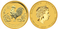 Australien 100$ 1 oz Gold Coin Lunar Series II. - Year of the Rooster -
