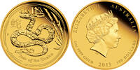 Australien 100$ 1 oz Gold Coin Lunar Series II. - Year of the Snake -