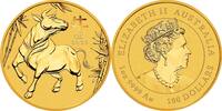 Australien 100$ 1 oz Gold Coin Lunar Series III. - Year of the Ox -