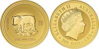 Australien 200$ 2 oz Gold Coin Lunar Series I. - Year of the Pig -