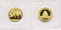 China 200 Yuan 1/2 oz Goldmünze Panda -