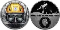 Cook Inseln 20$ 3 oz Silver Coin Real Heroes - Coast Guard -