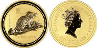 Australien 100$ 1 oz Gold Coin Lunar Series I. - Year of the Rat (Mouse) -