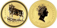 Australien 100$ 1 oz Gold Coin Lunar Series I. - Year of the Ox -