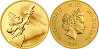 Niue 250$ 1 oz Gold Coin Disney - Mickey Fantasia -