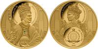 Niue 100$ 1 oz Gold Coin Coronation King Charles III - with Emerald -