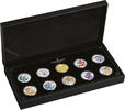 Australien 10 x 50 Cents 10 x 1/2 oz Silver Coins Set Lunar Series III - Year of the Dragon -