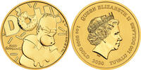 Tuvalu 100$ 2020 1 oz Gold Coin Die Simpsons - Homer Simpson ST 4200,00 EUR  Excl. 10,00 EUR Verzending