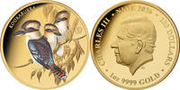 Niue 100$ 2026 1 oz Gold Coin Birds of Australia - Kookaburra PP 6300,00 EUR  Excl. 40,00 EUR Verzending