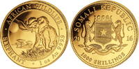 Somalia 1000 Schilling 2016 1 oz Gold Coin Elephant ST 6250,00 EUR  Excl. 40,00 EUR Verzending