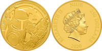 Niue 250$ 2020 1 oz Gold Coin STAR WARS - Boba Fett ST 5900,00 EUR  Excl. 40,00 EUR Verzending